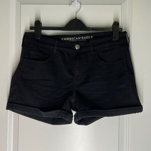 AE Black Midi Short